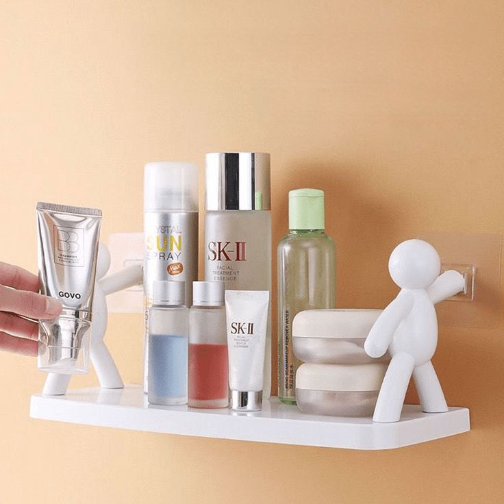 Premium Self-Adhesive Multi-Use Wall Storage Shelf