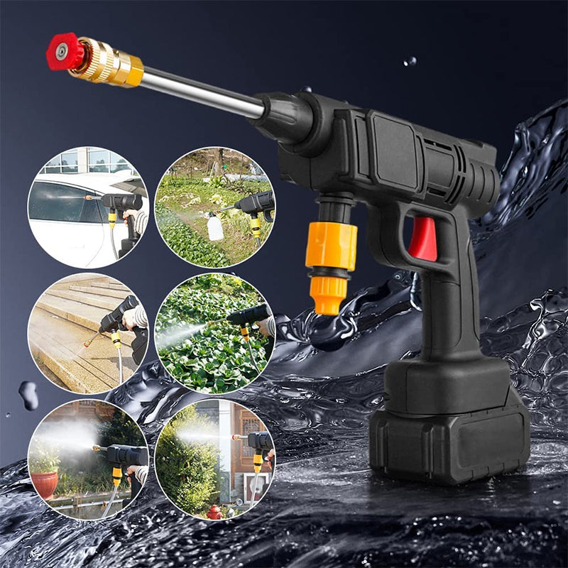 Cordless Portable High Pressure  Car Washer Spray