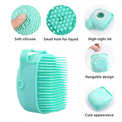 Silicon body cleaning brush