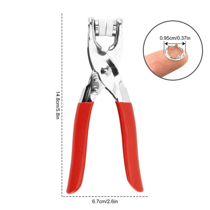 Pliers Button Press Tool For All Cloths With Free Buttons