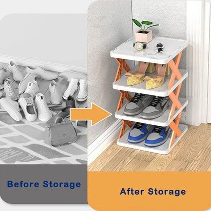 SMART STACKABLE SHOE RACK