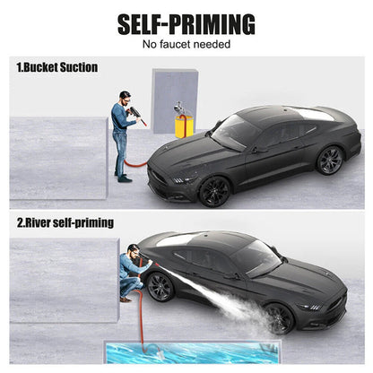 Cordless Portable High Pressure  Car Washer Spray