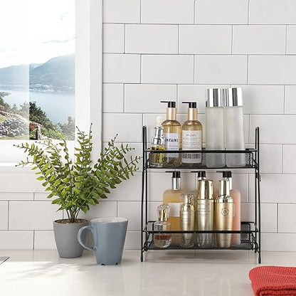 2-Tier Metal Multi-Purpose Rack.