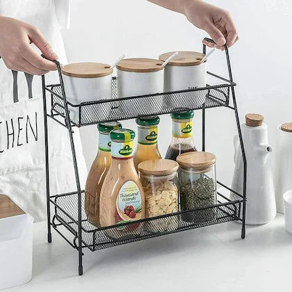 2-Tier Metal Multi-Purpose Rack.